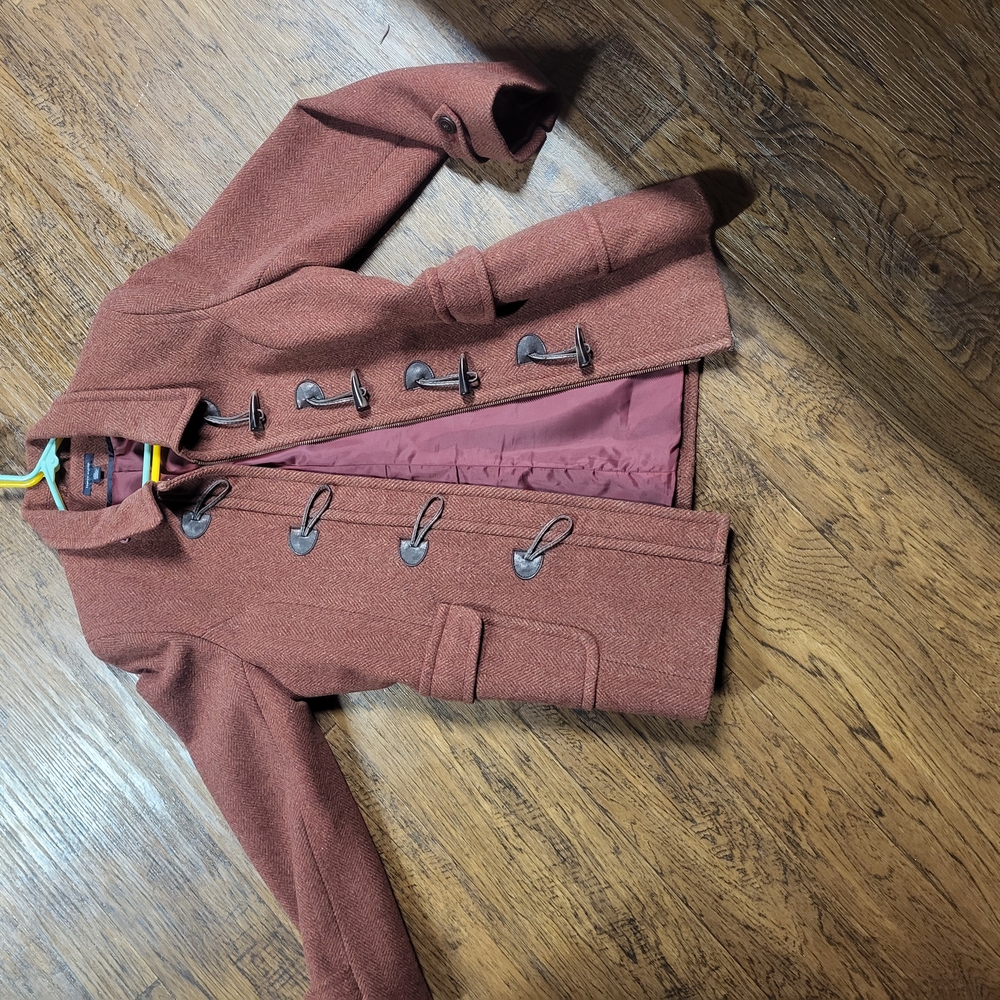 Stylish Brown Toggle Coat